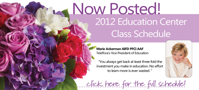 2012 Education Center Class Schedule